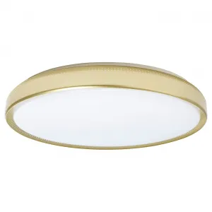 Светодиодный потолочный светильник, круглый, латунного цвета, 51 см. IKEA Skalådra