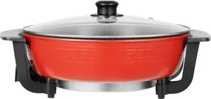 Электрическая кастрюля-конфорка - 2-камерная - 1360 Вт - 220 В - Антипригарное покрытие - Безопасна для пищевых продуктов - Небесно-голубой StarTech