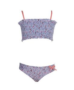 Детский купальный комплект лавандового цвета для девочек - малышки, подростки NESSI BYRD, серый