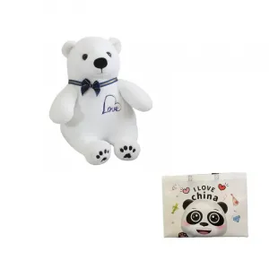 Bitter purchase Плюшевая кукла милого белого медведя высотой 25 см