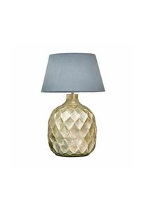 Настольная лампа Loberon Maricot, серебристо-серый