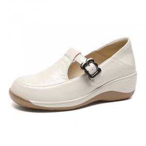 Повседневная женская туфля ZHR, бежевый