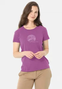 Футболка с принтом "велосипедист" Vaude, Magenta