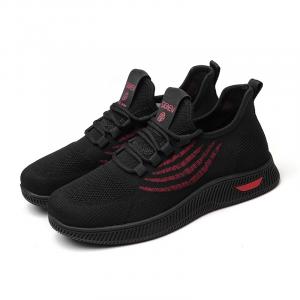 Кроссовки женские Lifestyle Mid-Top черного/красного цвета Cigna