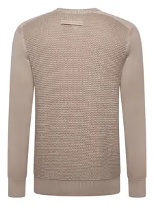 Текстурированный свитер Zegna, коричневый