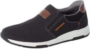 Мужские кроссовки Rieker низкие, черный