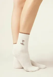 Носки в итальянском стиле Calzedonia, White