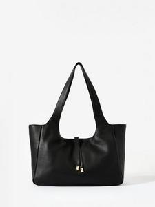 Кожаная сумка Bobbi через плечо Mint Velvet, Black