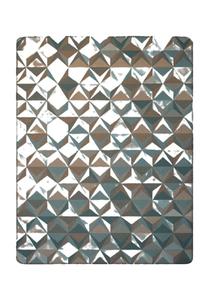 Одеяло Biederlack Glacier, 200 x 150 см, серебряный