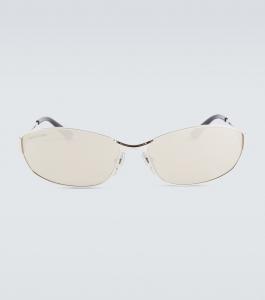 Овальные солнцезащитные очки Mercury Balenciaga