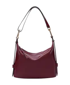 Сумка-Хобо Nuvola через плечо Furla, коричневый