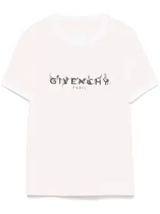 Футболка с логотипом Givenchy, розовый