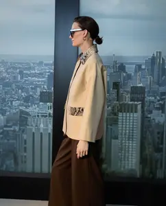 Женская короткая парка Woman Limited El Corte Inglés, бежевый