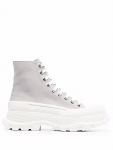 Ботинки Tread Slick Alexander McQueen, серый
