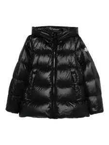Пуховик с капюшоном MONCLER, черный