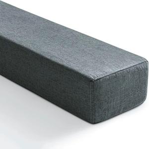 QGAMF Подушка для изголовья кровати с наполнителем из пенопамяти и моющимся чехлом