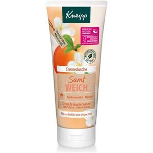 Крем для душа Velvety Soft с абрикосовым молочком и маслом марулы 200мл, Kneipp