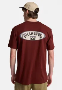 Футболка orbit arch с принтом Billabong, Red