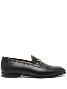 Лоферы с пряжкой Scarosso, черный