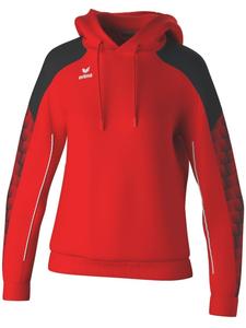Спортивная куртка "Evo Star Hooded Sweatshirt" красного цвета erima