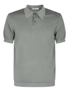 Хлопковая рубашка-поло l.b.m., зеленый