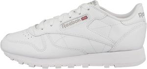 Женские кроссовки Reebok Classic Leather, белый/серый