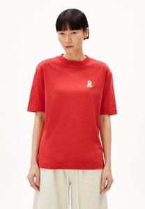 Футболка с принтом TARJAA ICONIC ARMEDANGELS, коралловый