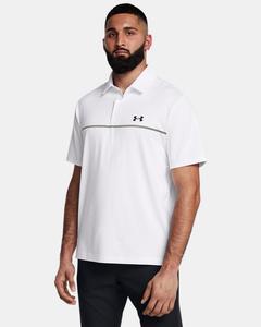 Under Armour мужская поло Playoff 3.0, White/Retro Green/Black