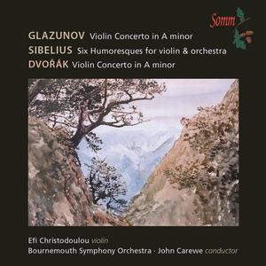 CD диск Glazunov / Christodoulou / Bournemouth Symphony: Violin Concerto / 6 Humoresques / Violin Concerto