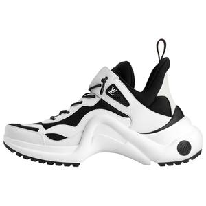 LOUIS VUITTON Женские низкие кроссовки Archlight Chunky, черно-белые