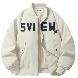 S.view Пилотская куртка унисекс, Cream Gray[Down]