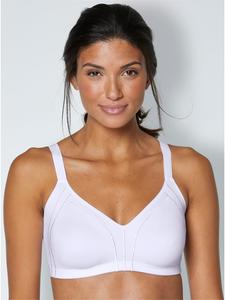 Бюстгальтер-минимайзер без косточек белого цвета Naturana