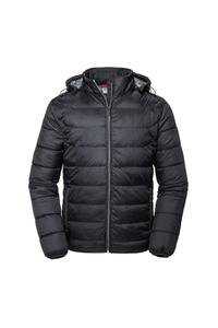 Стеганая куртка с капюшоном Nano Russell, черный