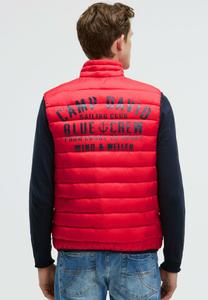 Куртка Camp David QUILTED MIT RÜCKEN-PRINT, Summer Red/Red