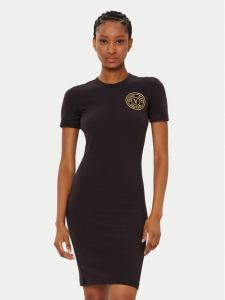 Платье облегающего кроя для повседневной носки 78HAOT00 Versace Jeans Couture, черный