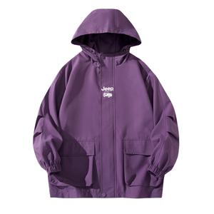 Унисекс куртка Jeep, фиолетовый
