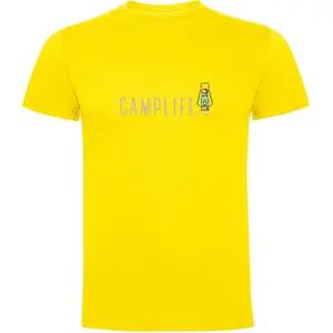 Футболка с коротким рукавом Kruskis Camplife, желтый