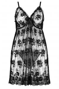Ulla Popken Ночнушка в черном цвете