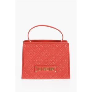 Сумка LOVE из стеганой искусственной кожи со съемным плечевым ремнем Moschino, Red