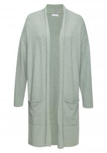 Вязаный кардиган LASCANA, Mottled Green