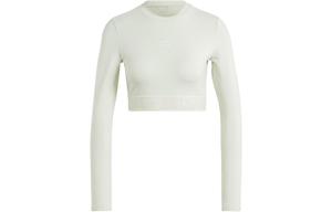 ФУТБОЛКА С ДЛИННЫМ РУКАВОМ И ГРАФИЧЕСКИМ ИЗОБРАЖЕНИЕМ NEUTRAL COURT 'Linen Green' Adidas Originals