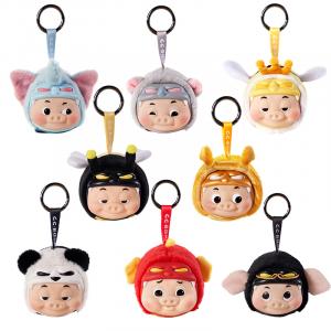 TOP TOY GG BOND Piggy Hero GGbond виниловый плюшевый кулон мистери бокс сингл мистери бокс/энд бокс 6 шт