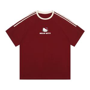 Футболка Hello Kitty Unisex Sanrio, красный