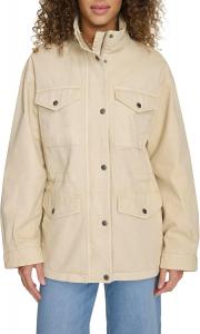 Женская куртка Levi's с воротником стойкой и четырьмя карманами, песочный