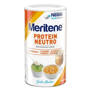 Meritene Protein Neutral Powder Протеиновая добавка, витамины и минералы, 270 г с высоким содержанием белка