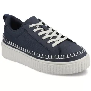 Женские повседневные кроссовки Pazey на шнуровке с платформой Journee, синий