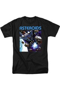 Футболка Atari 2600 Asteroids с коротким рукавом для взрослых Gildan, черный