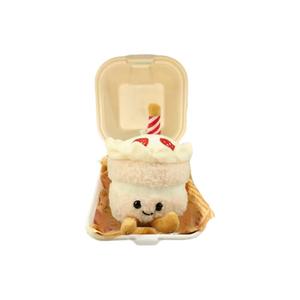 Очаровательный плюшевый кулон в виде куклы-торта высотой 9 см FKOFR, розовый