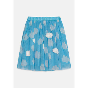 Юбка плиссированная SKIRT Stella McCartney Kids, светло-голубой