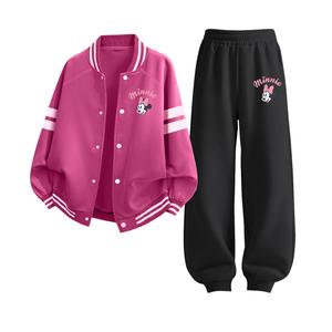 Детская повседневная спортивная одежда Disney, черный